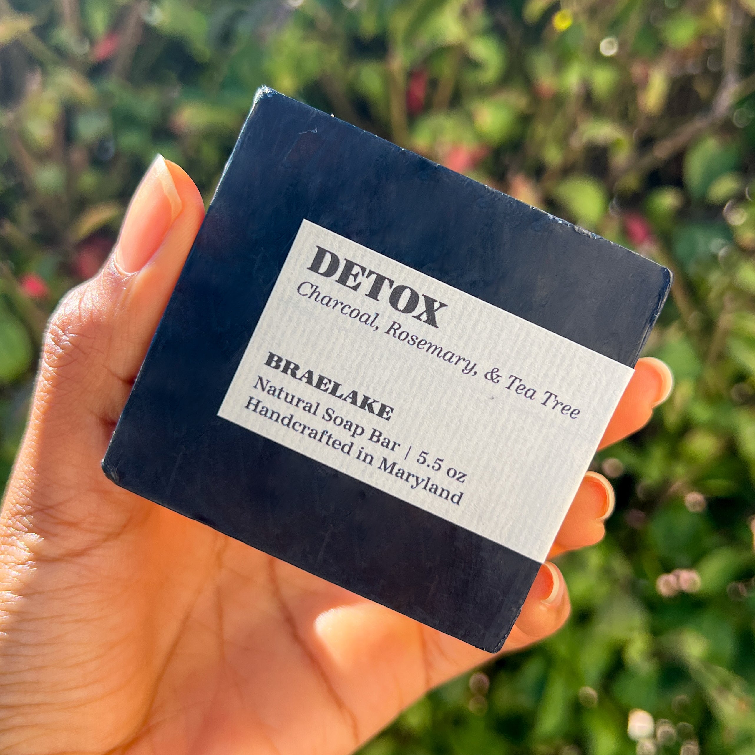 Detox | Charcoal, Rosemary, & Tea Tree Bar Soap