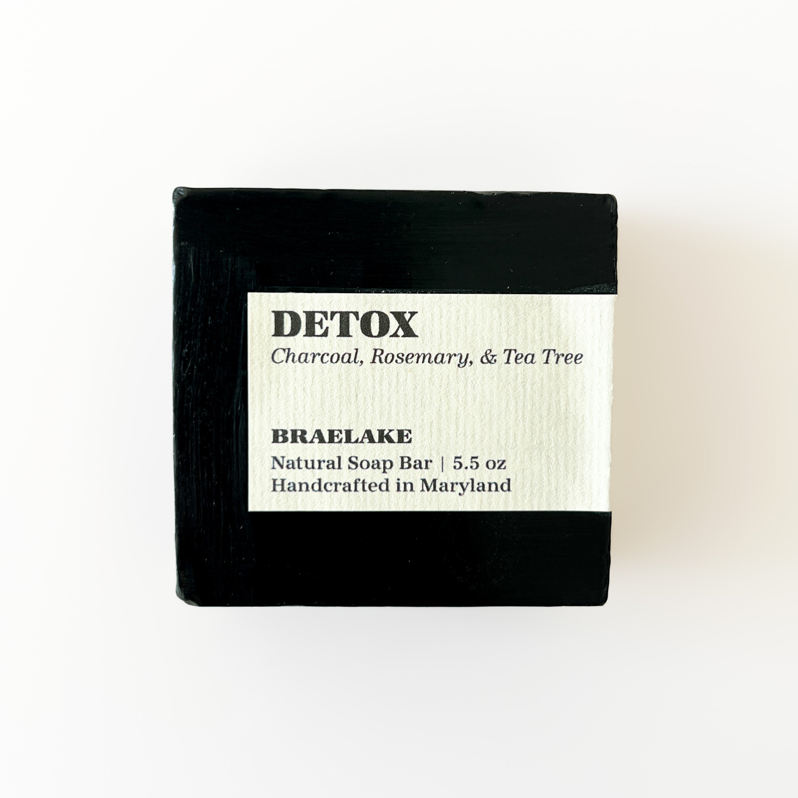 Detox | Charcoal, Rosemary, & Tea Tree Bar Soap