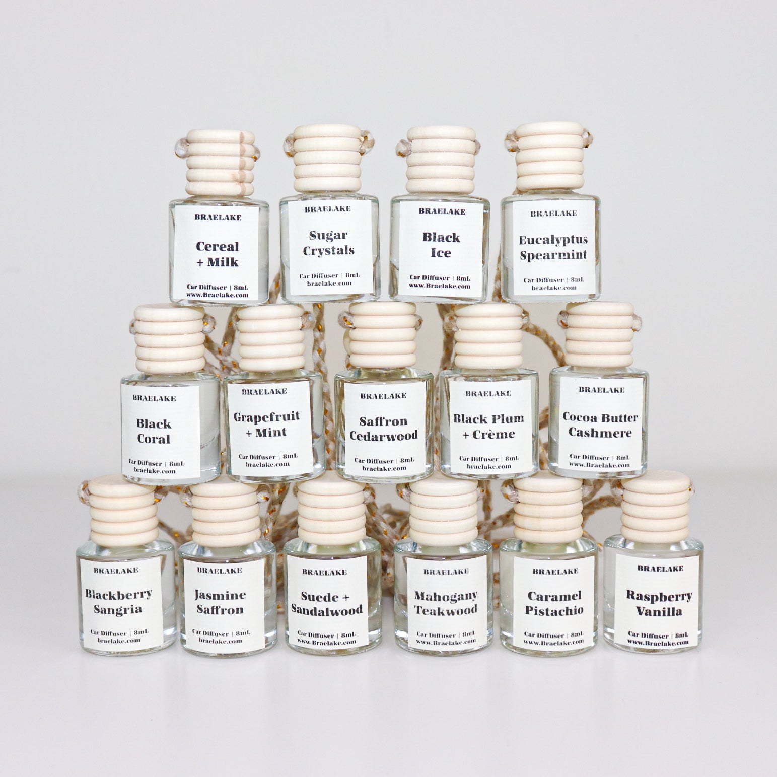 Car Freshener Hanging Diffuser - Scented Fragrance Oil