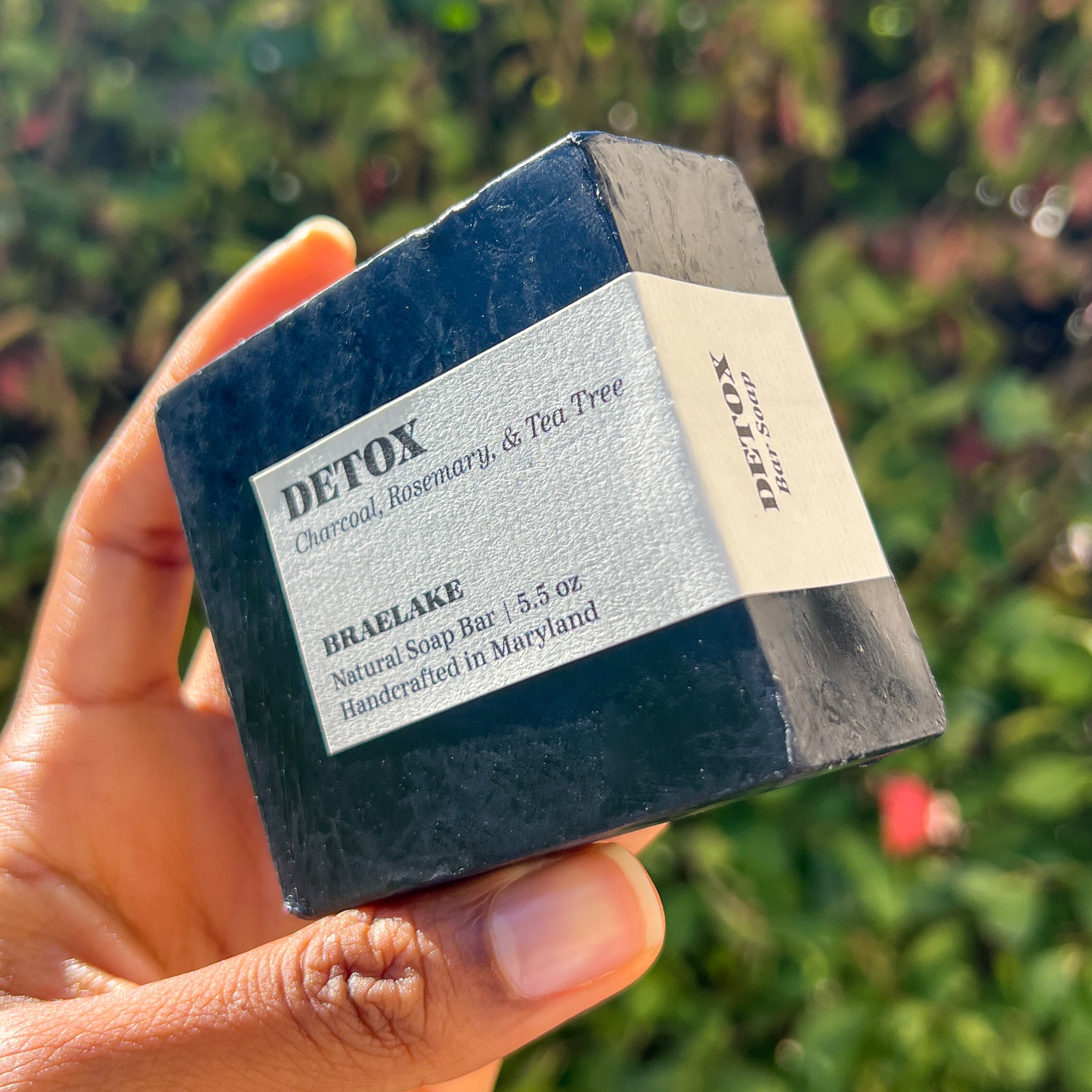 Detox | Charcoal, Rosemary, & Tea Tree Bar Soap