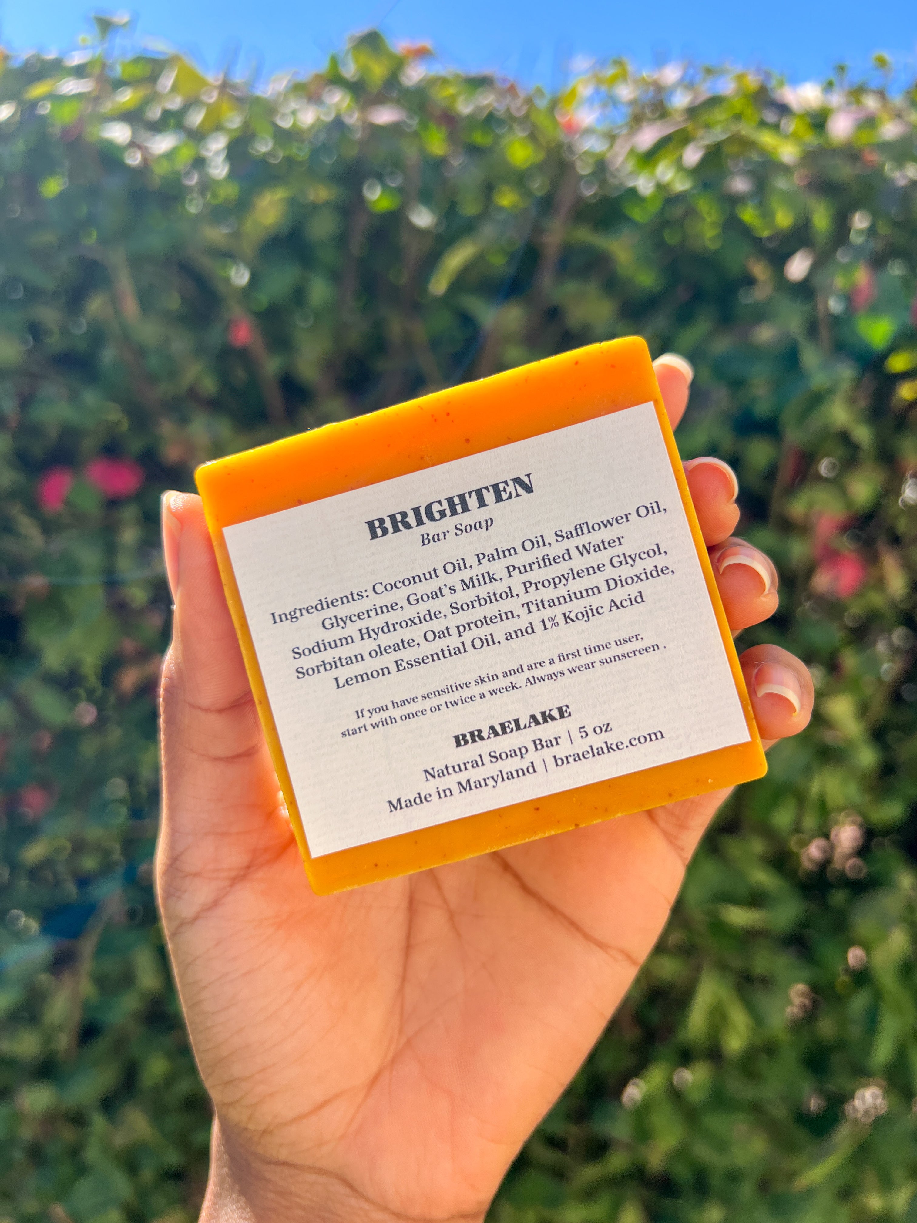 Brighten | Tumeric & Kojic Acid Bar Soap