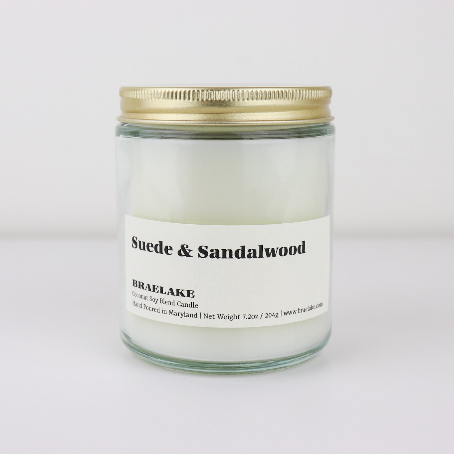 Suede + Sandalwood Candle