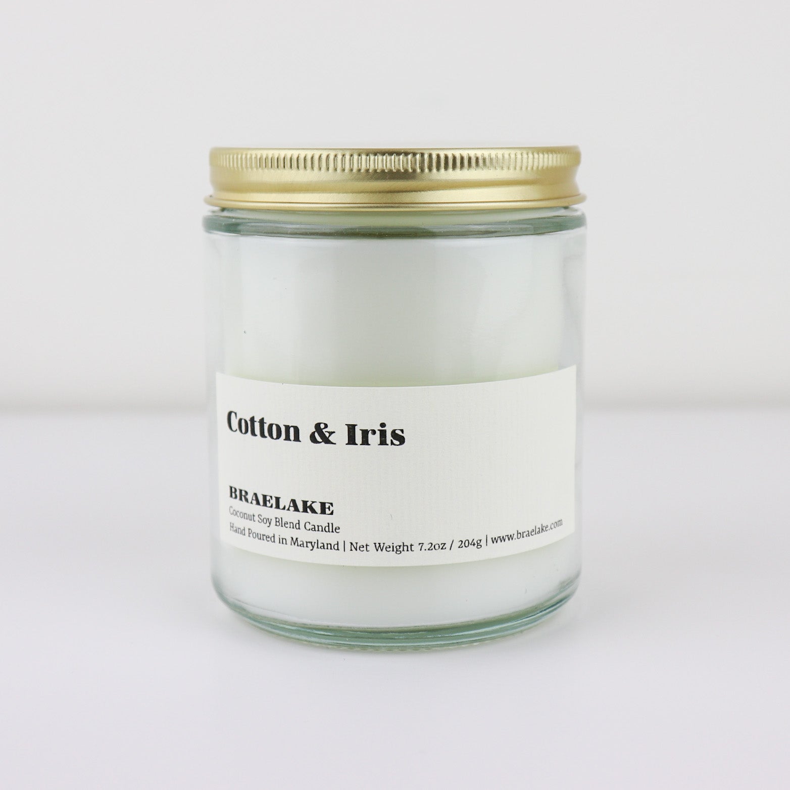 Cotton + Iris Candle