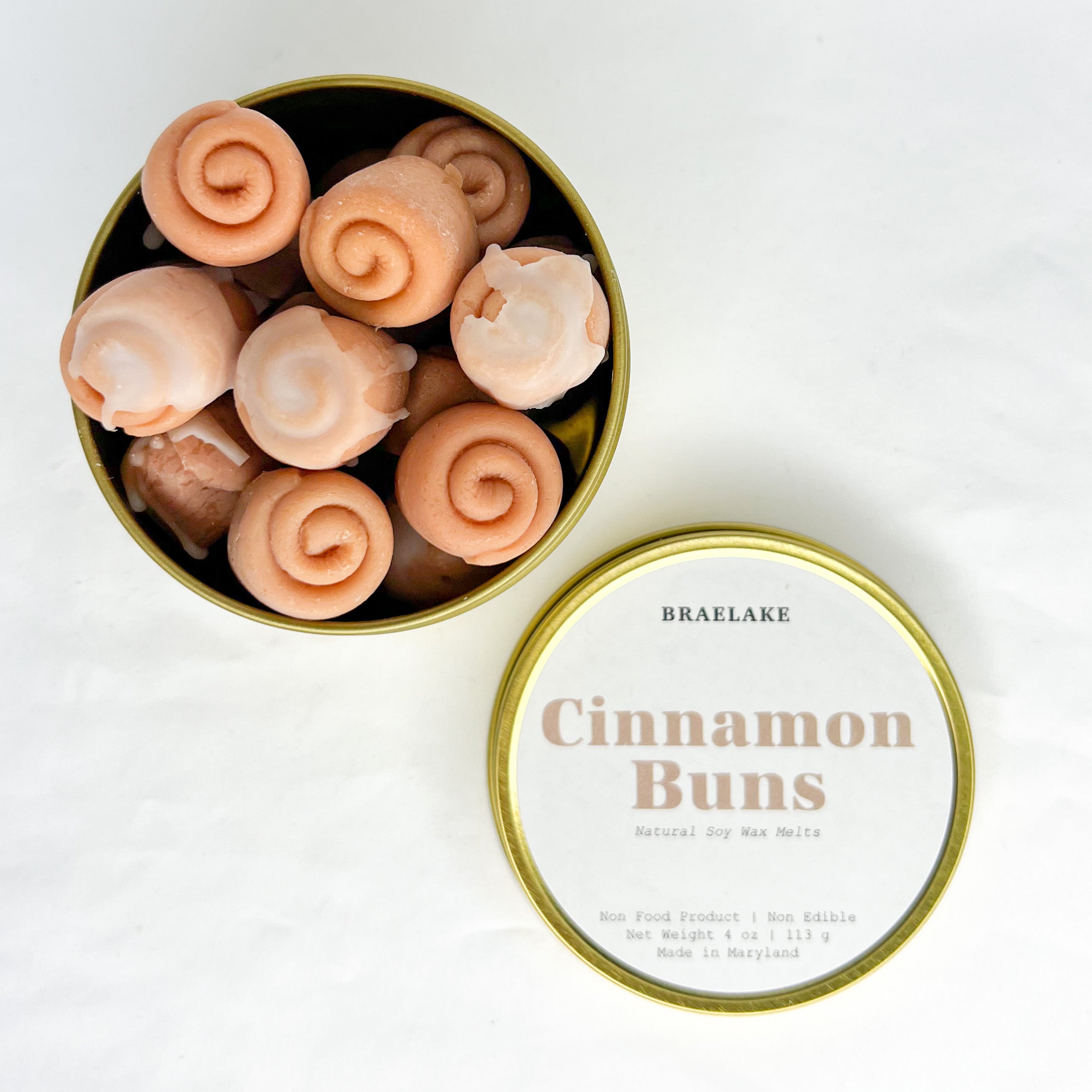 cinnamon buns wax melts, strong cinnamon buns wax TART melts, cinnamon –  Tootsies Sugar Shack